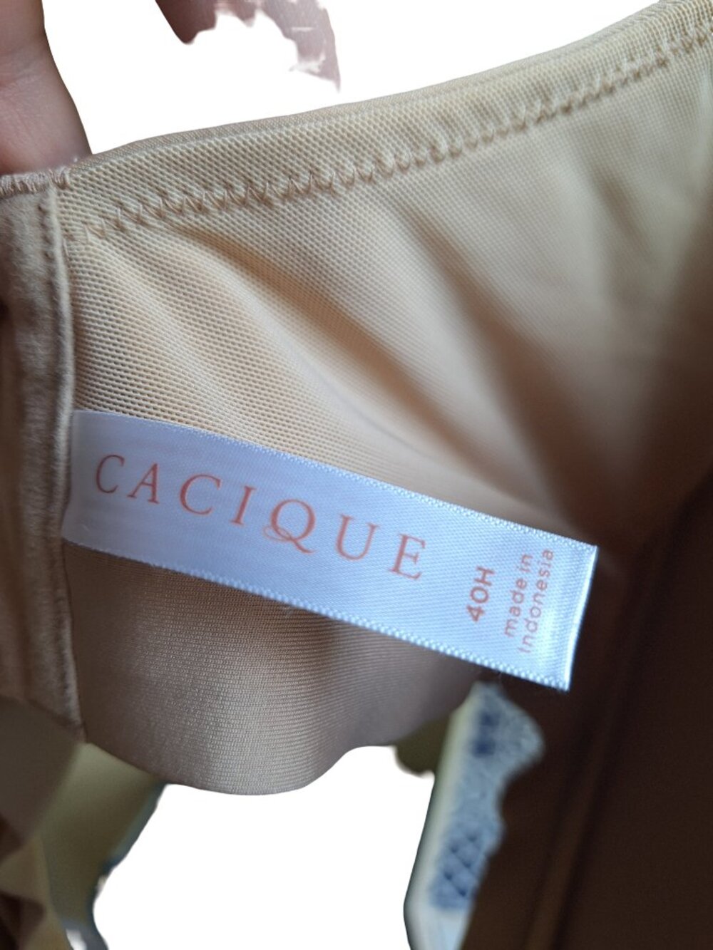 Cacique Bra 40H Cafe Mocha Comfort Bliss Lightly Lined Full Coverage Underwire - Picture 6 of 7